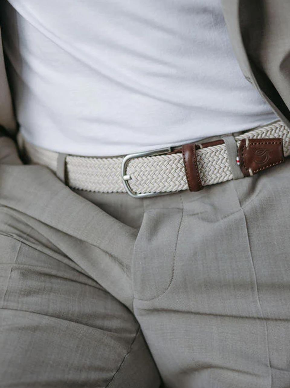 contura elasticizata intrecciata LE TOUGUET BEIGE LA BOUCLE