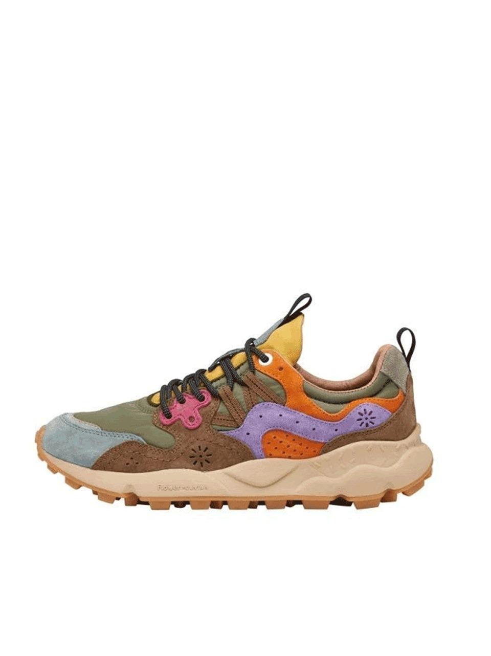 sneakers yamano 3 YAMANO 3 2F69 KAKY MULTY FLOWER MOUNTAIN