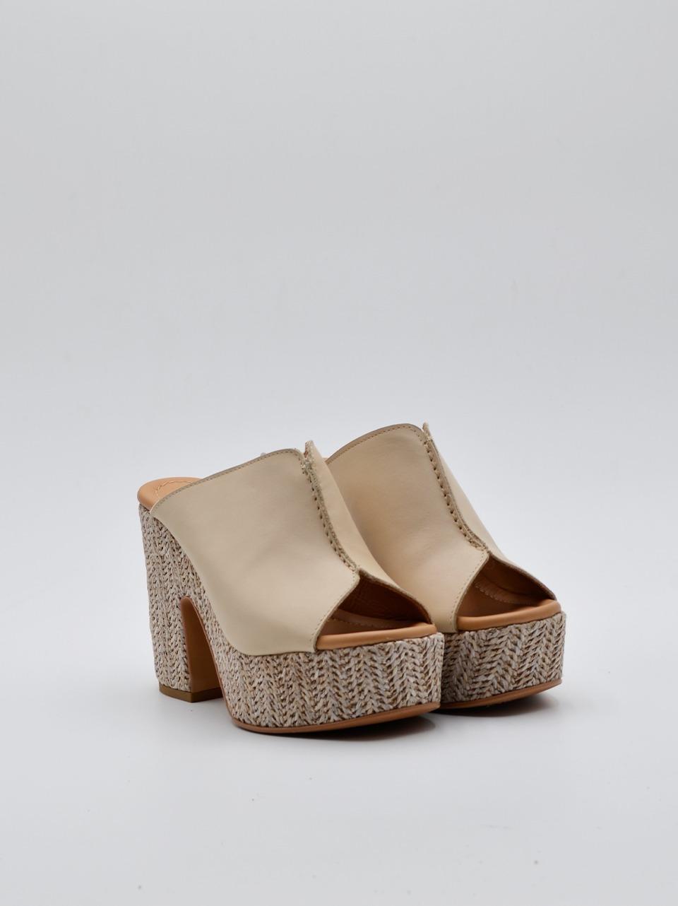 sabot con plato' DE25-149 LATTE MICHAEL DASS