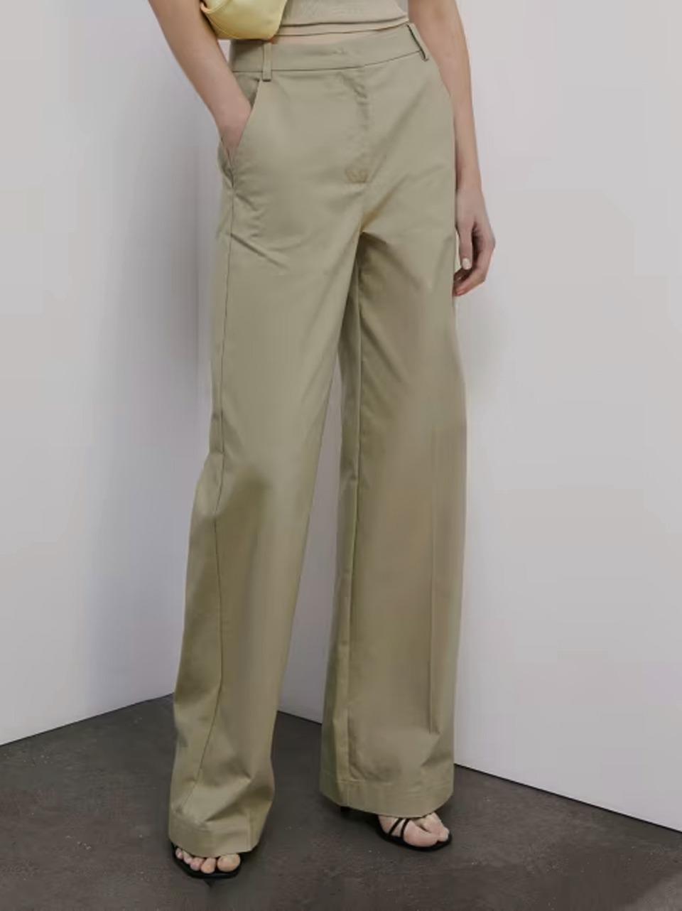 pantalone palazzo gabardina 8P0826A716 B862 Patrizia pepe