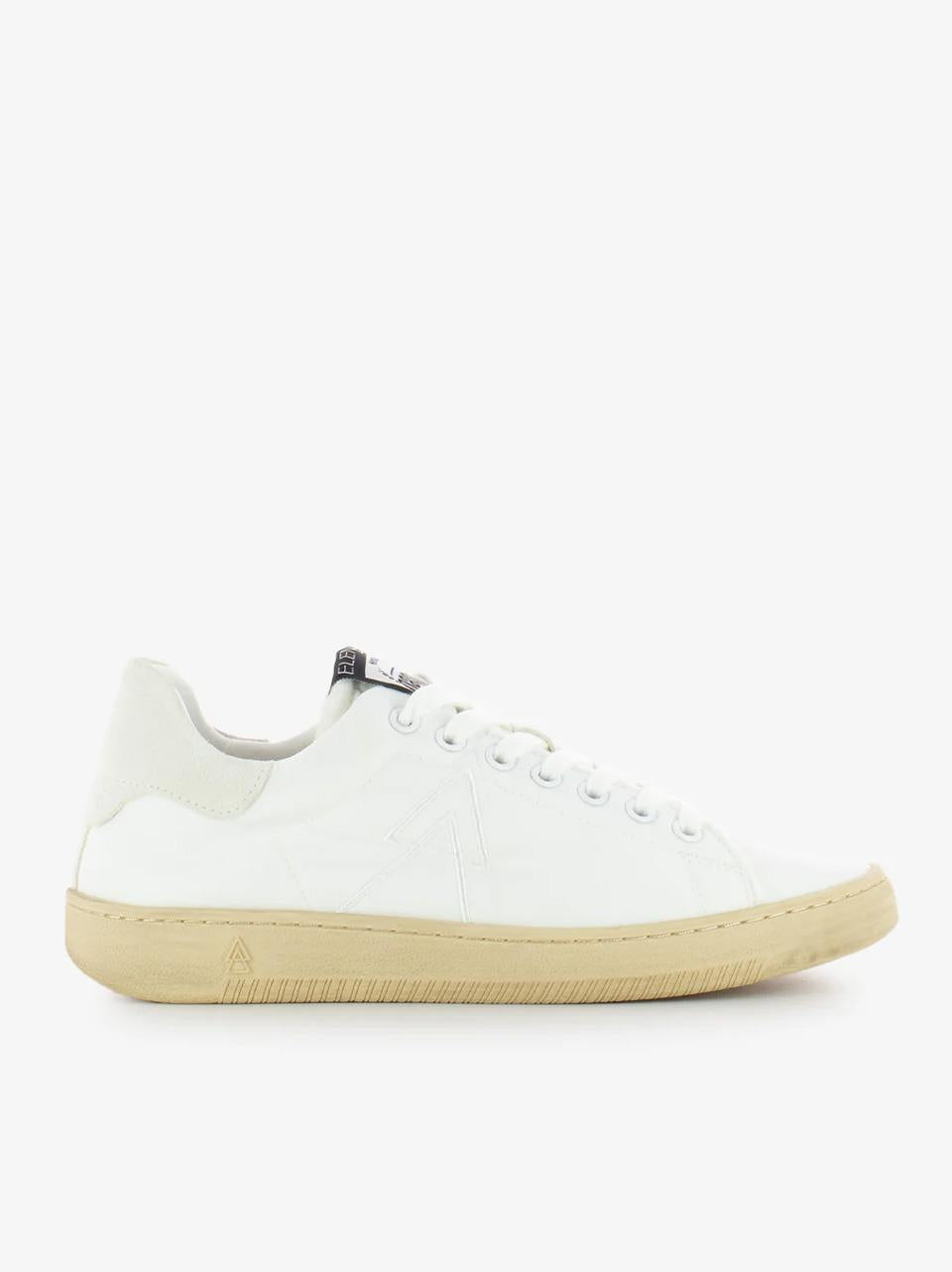 sneaker urban washed SMASH WHITE ELENA IACHI