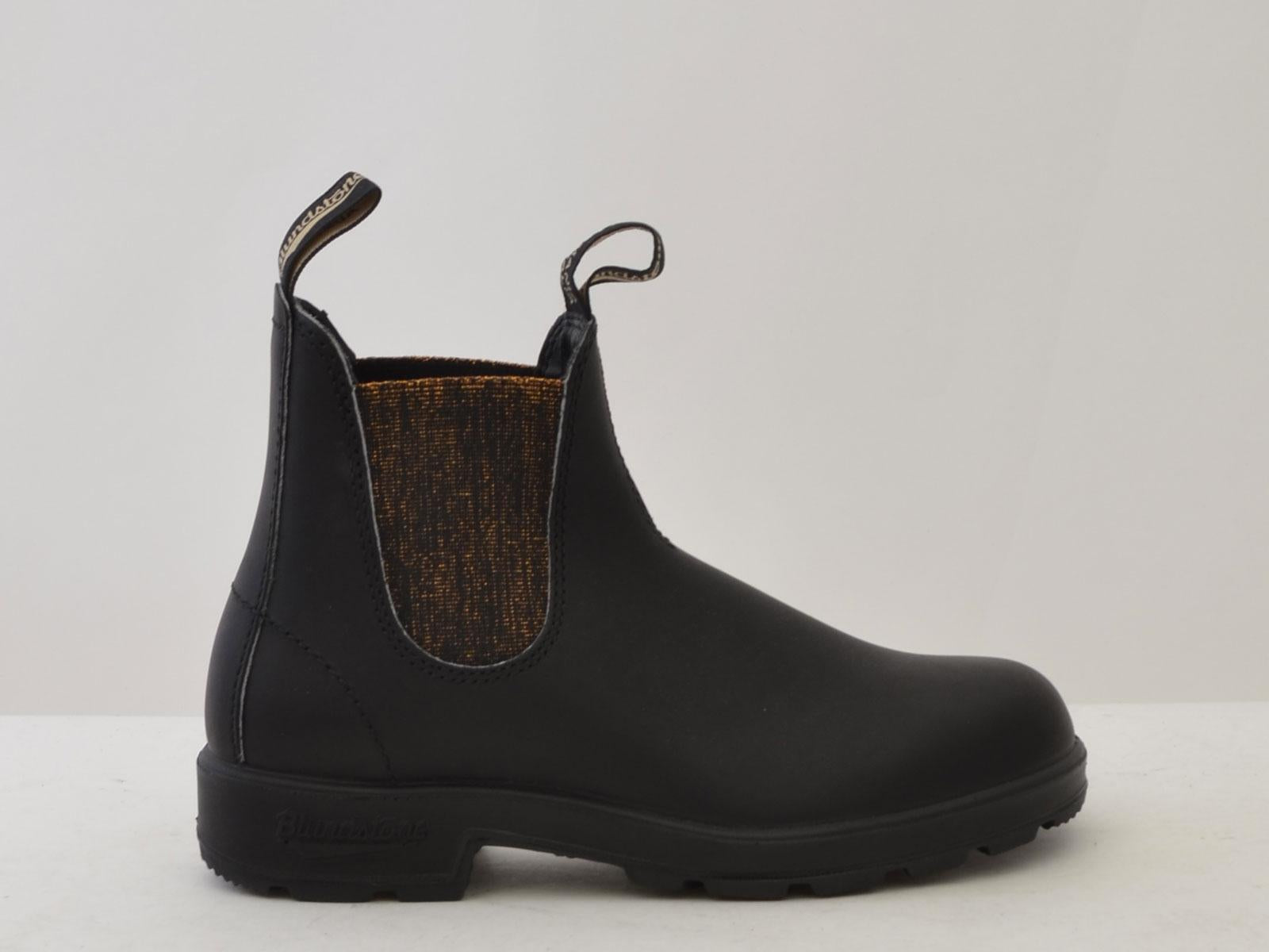 beatles elastico glitter bronze 1924 BC BLACK LEATHER Blundstone