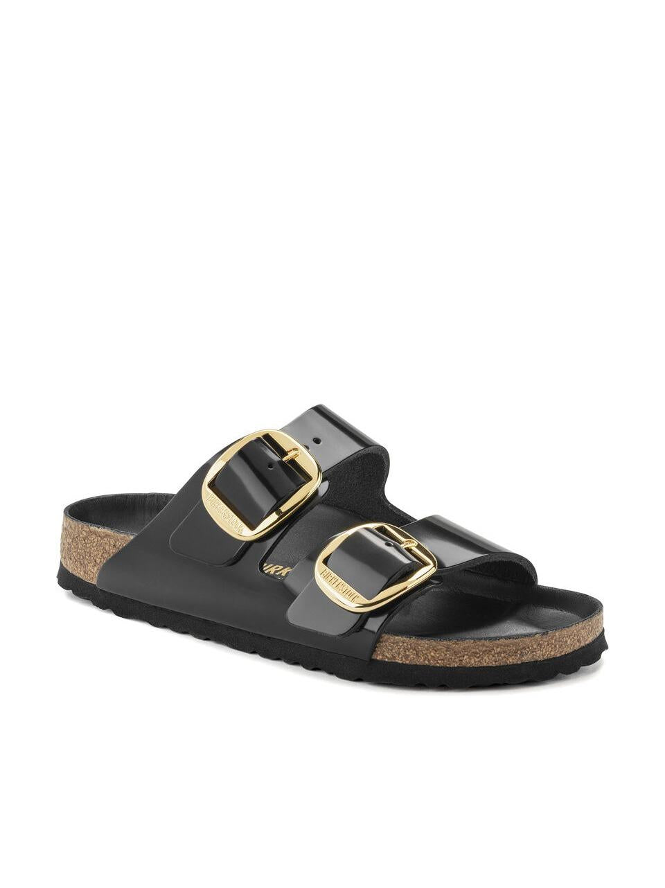 sabot arizona big buckle shine ARIZONA1021476 BLACK BIRKENSTOCK