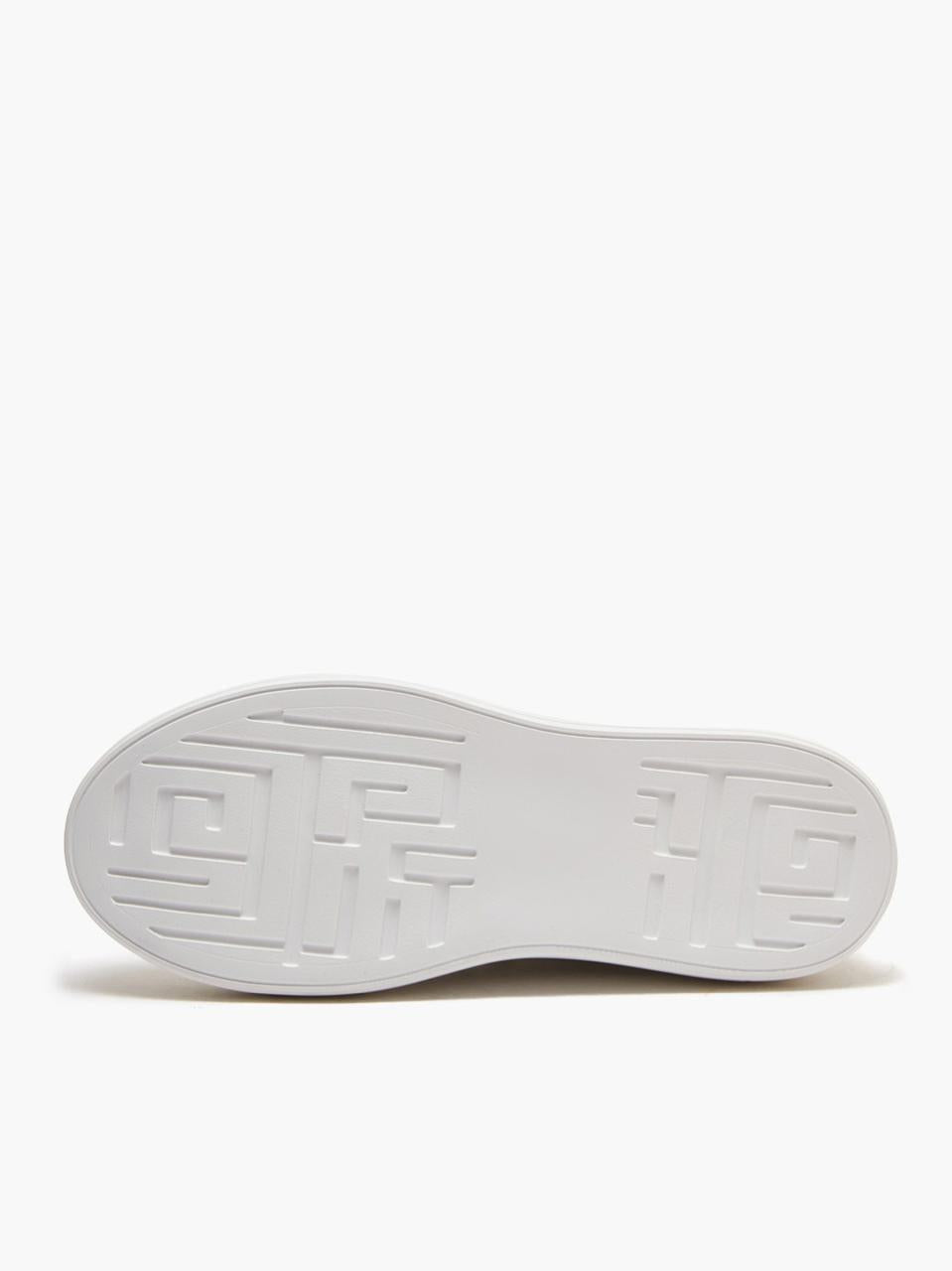 sneakers con castonisuola alta 422P-701-11P003CB WHITE\BLACK EMANUELLE VEE