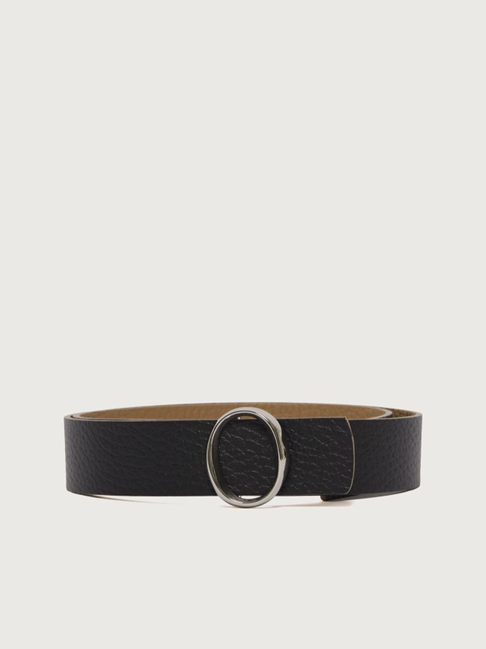 cintura o reversibile in soft h 3,5cm D10419 BISCOTTO ORCIANI