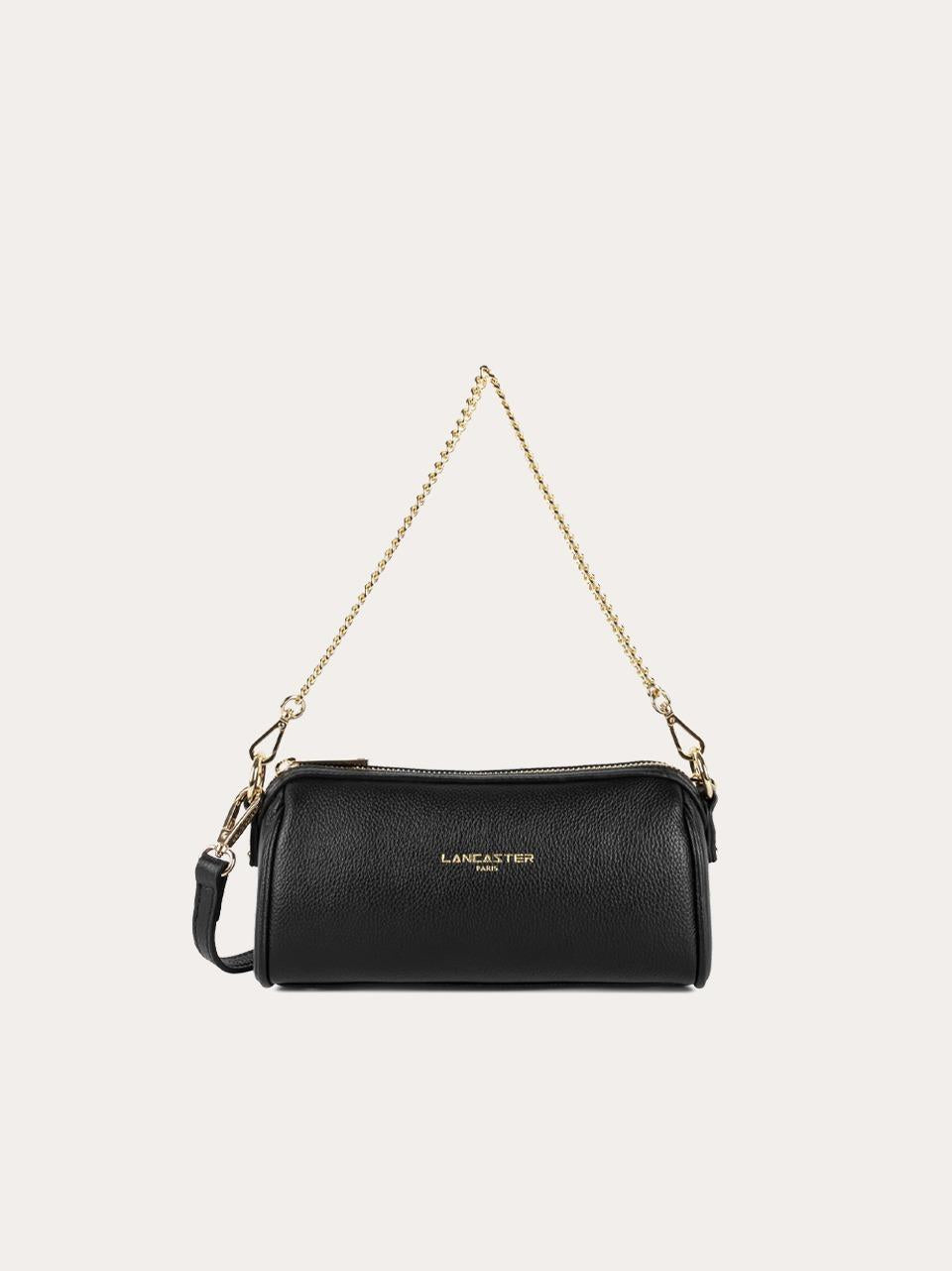 borsa spalla piccola zippata 547100 NERO LANCASTER