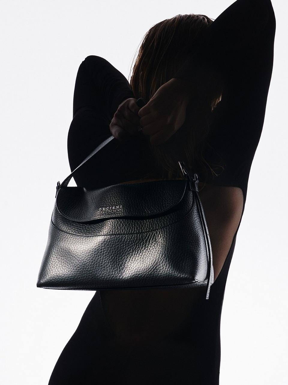 borsa nana BO2176SOFT NERO ORCIANI