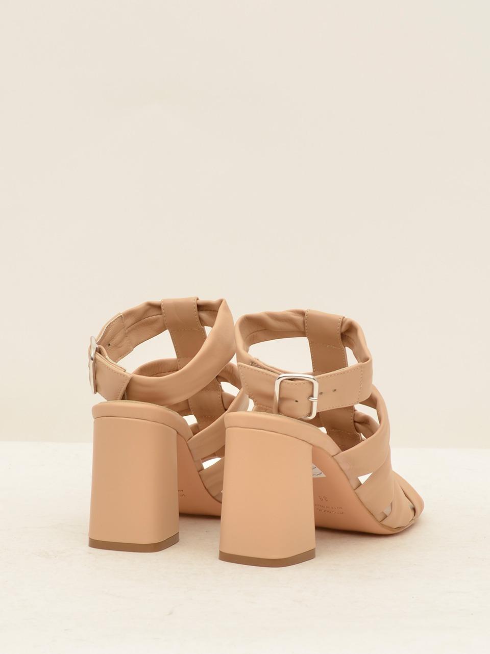 sandalo a t tacco h 70mm 3722 BEIGE ANNA F