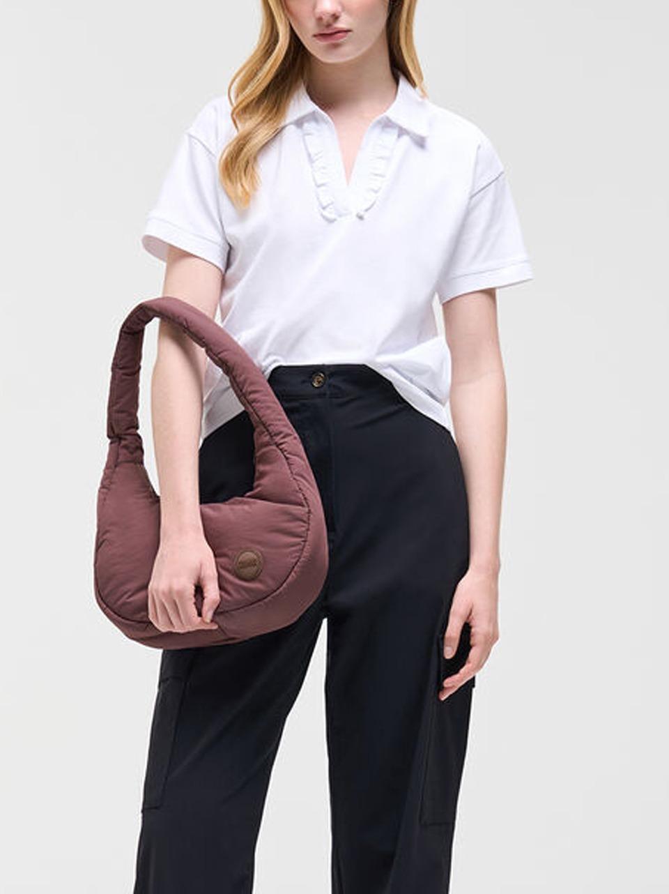 polo in pioquet con jabot 8753 B COLMAR