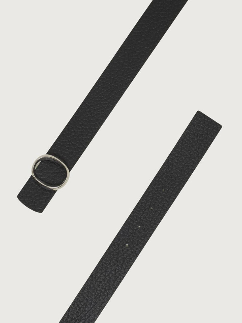 cintura o reversibile in soft h 3,5cm D10419 SABBIA ORCIANI