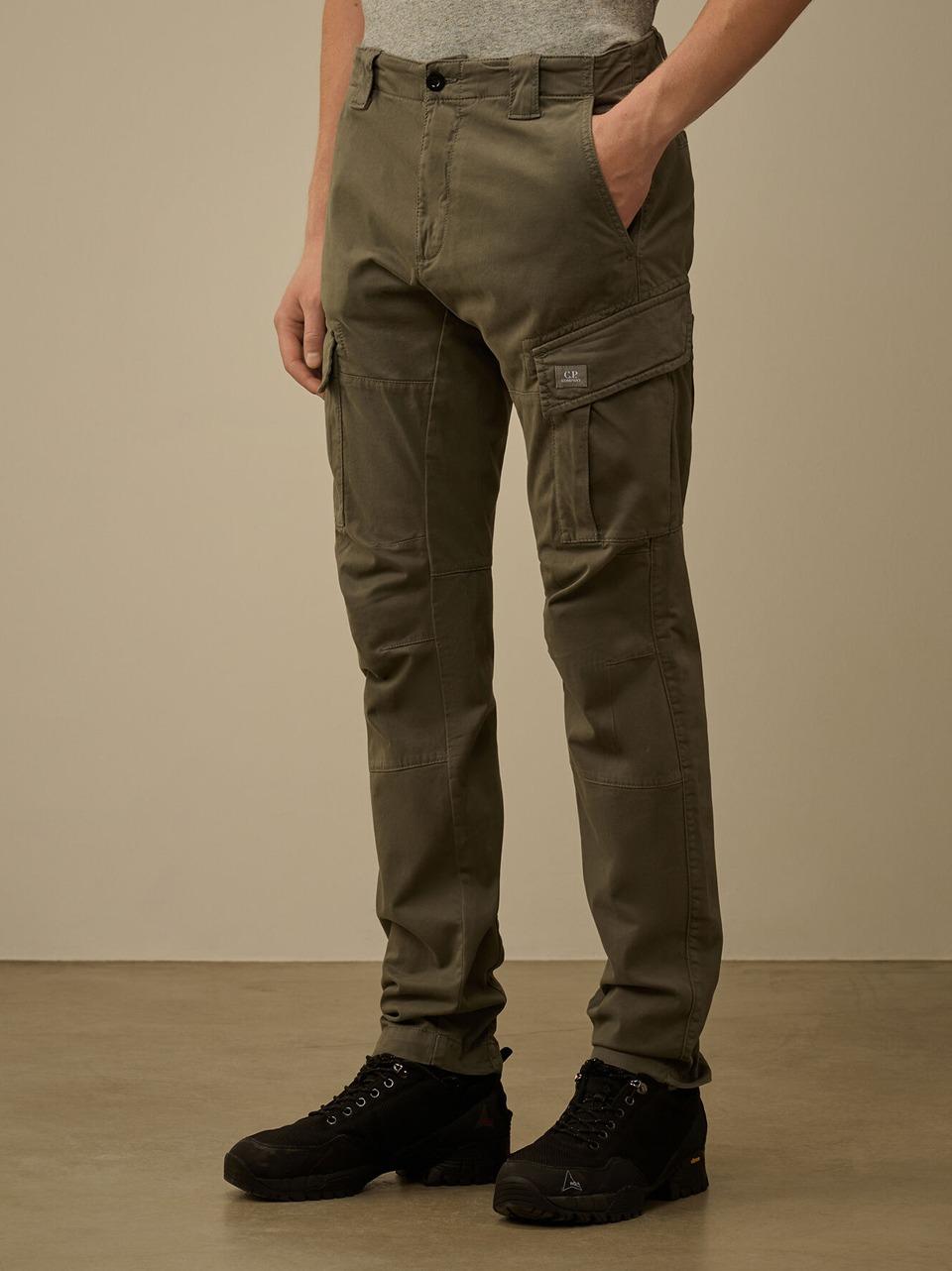 pantalone satin slim cargo PA732A005529G 921 C.P COMPANY