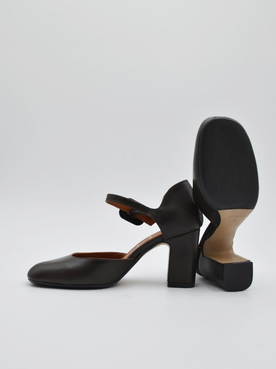 decollette con laccio alla caviglia tacco h 70mm 1732 SIGARO MATTEO PITTI