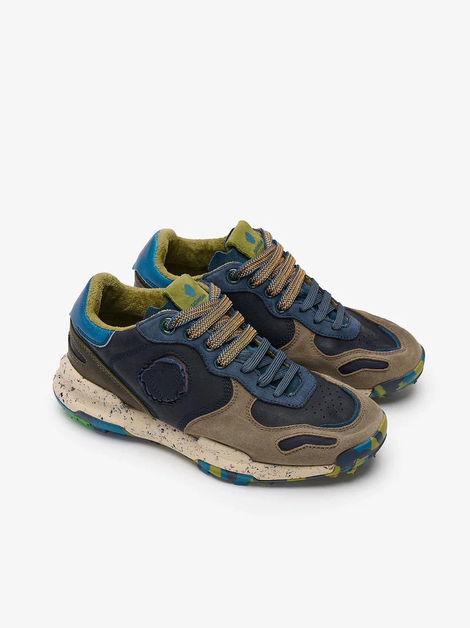 sneakers chacrona pull up CHACRONA PULL UP NAVY SATORISAN