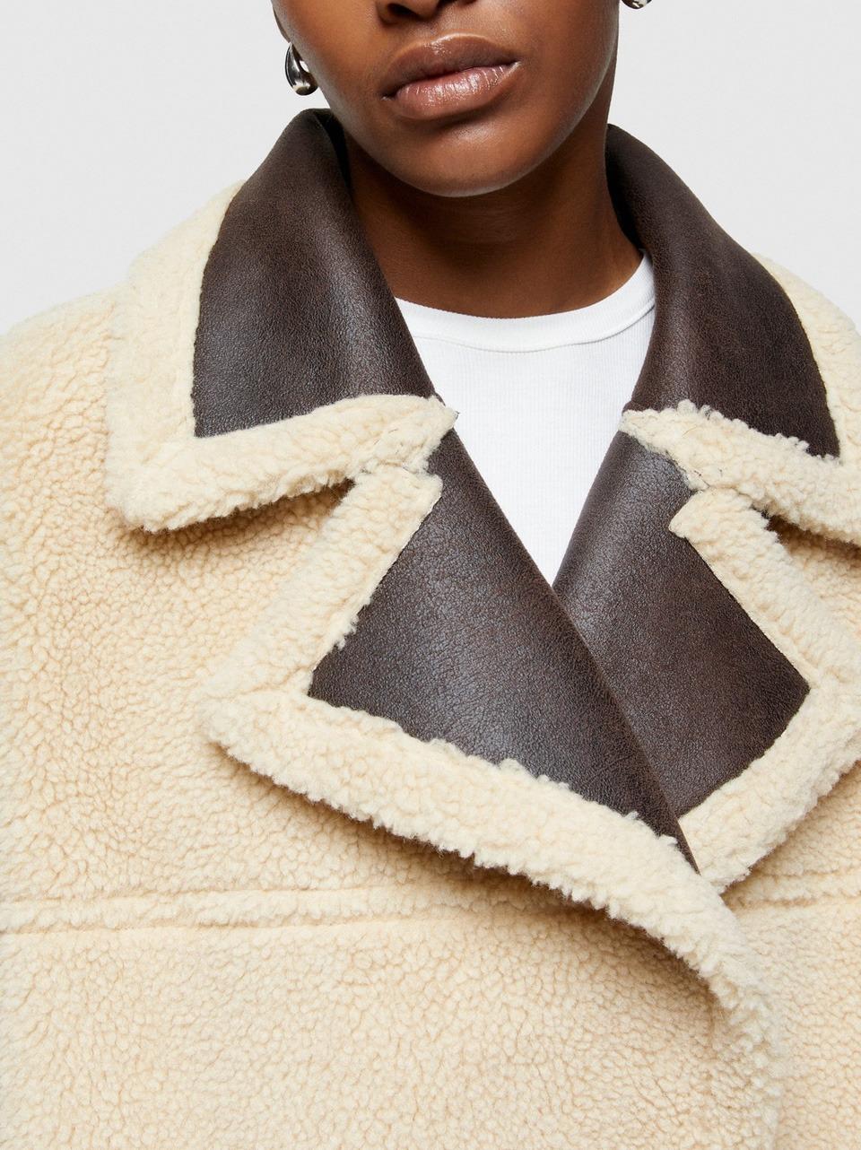 ecoshearling reversibile 9263 6603 oof