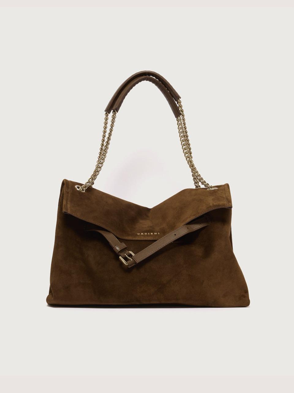 borsa venus media B02212PEACH COCOA ORCIANI