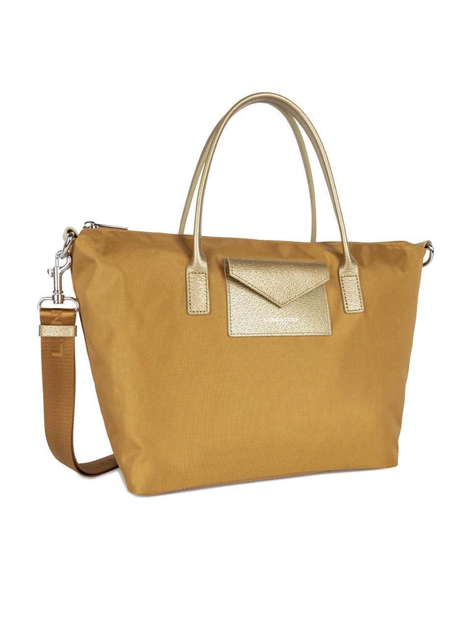 borsa shopping con tracolla 516-36 SABBIA DORE LANCASTER