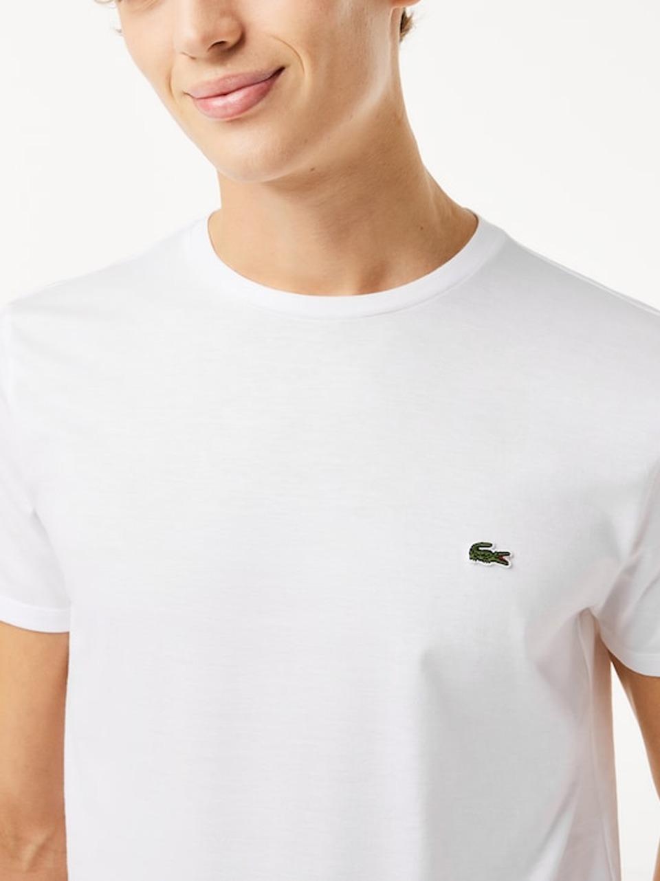 t shirt base pima TH6709 B LACOSTE