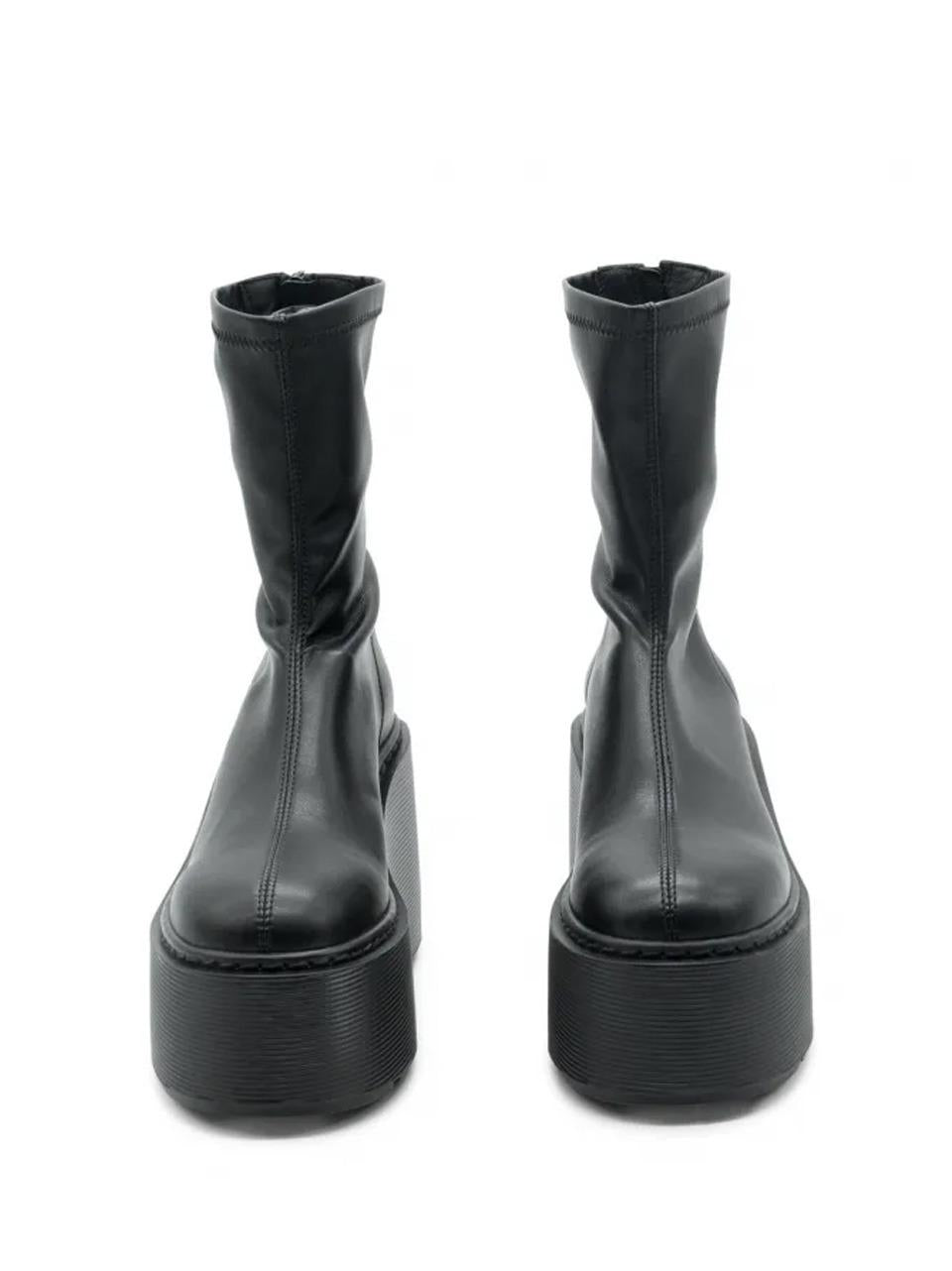 stivaletto con zeppa 1F2652D-F20BP20101 NERO VIC MATIE'