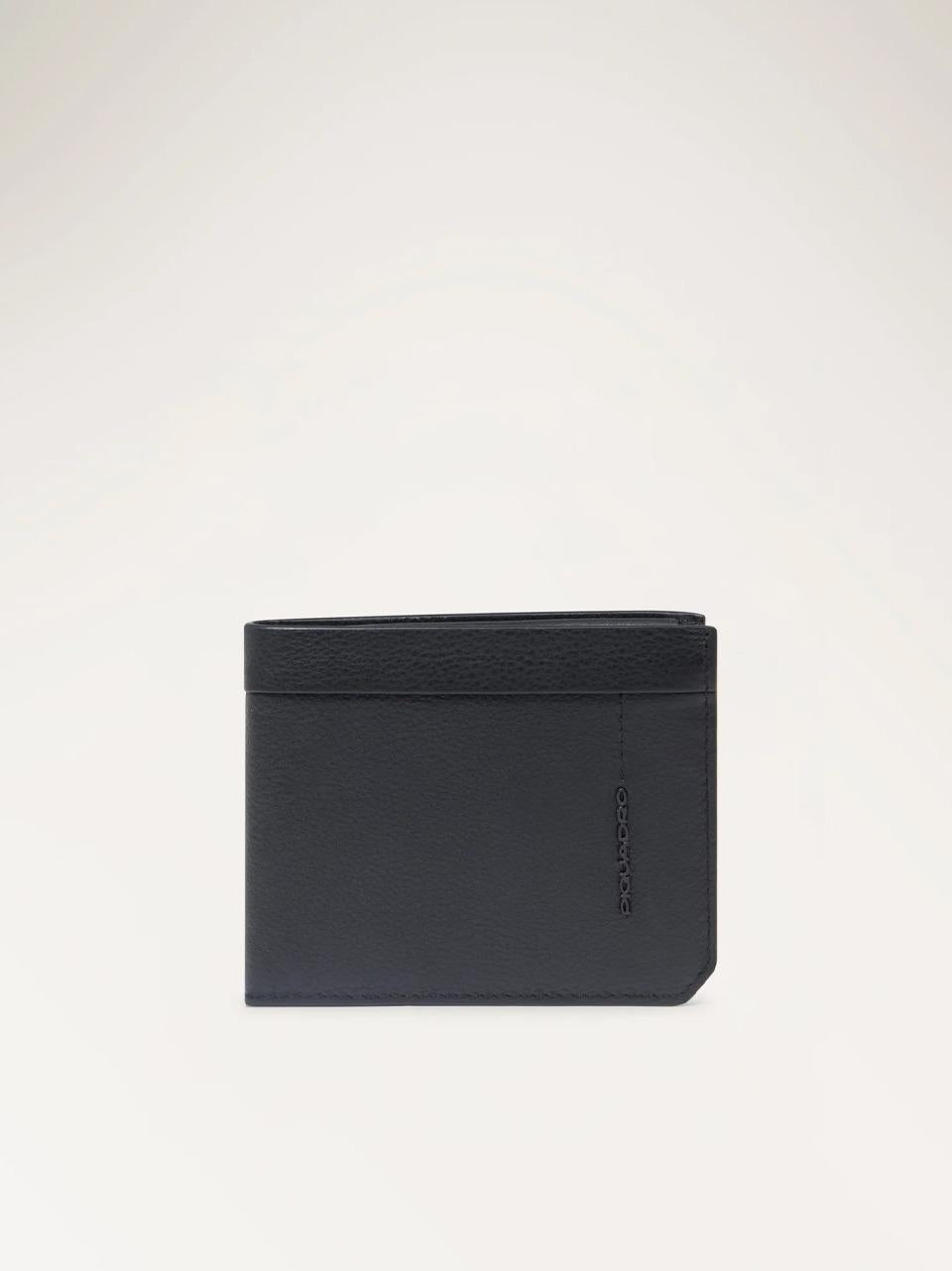 portafogli con porta carte PU3892W137 NERO PIQUADRO