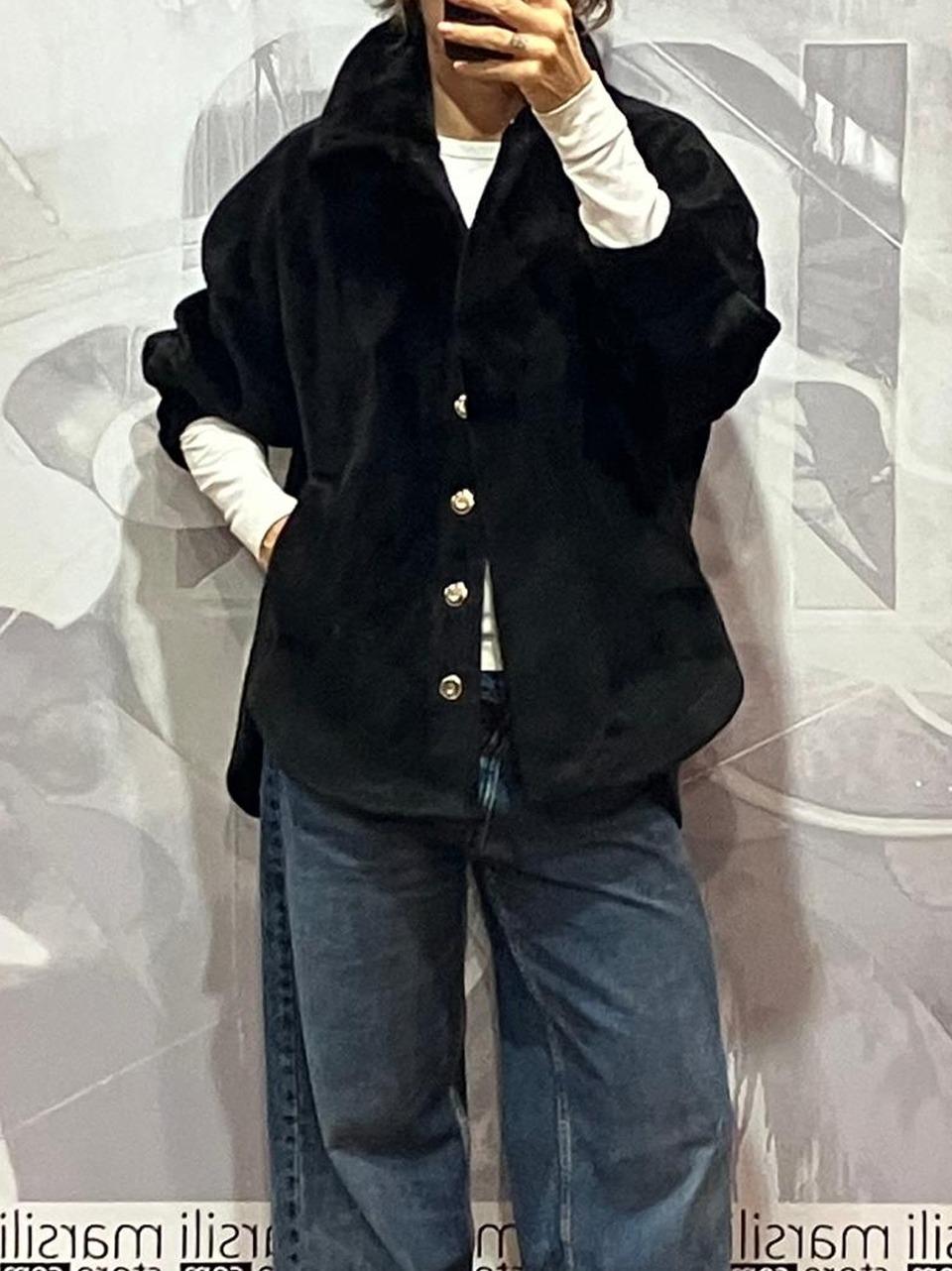 over shirt ecopelliccia K005 N Souvenir