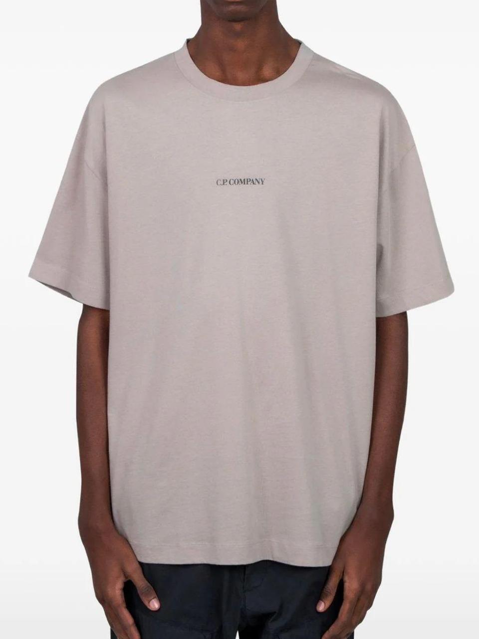 t shirt sigla back 20CMTS087A 904 C.P COMPANY