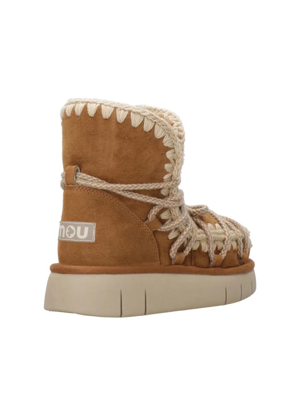 bounce boot suede 531024A CAMCOGNAC MOU