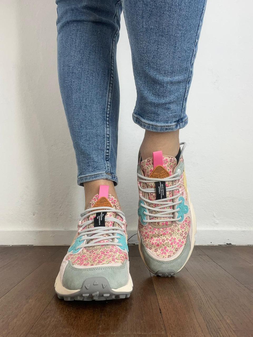 sneakers yamano3 YAMANO32F04 SEIGE PINK FLOWER MOUNTAIN