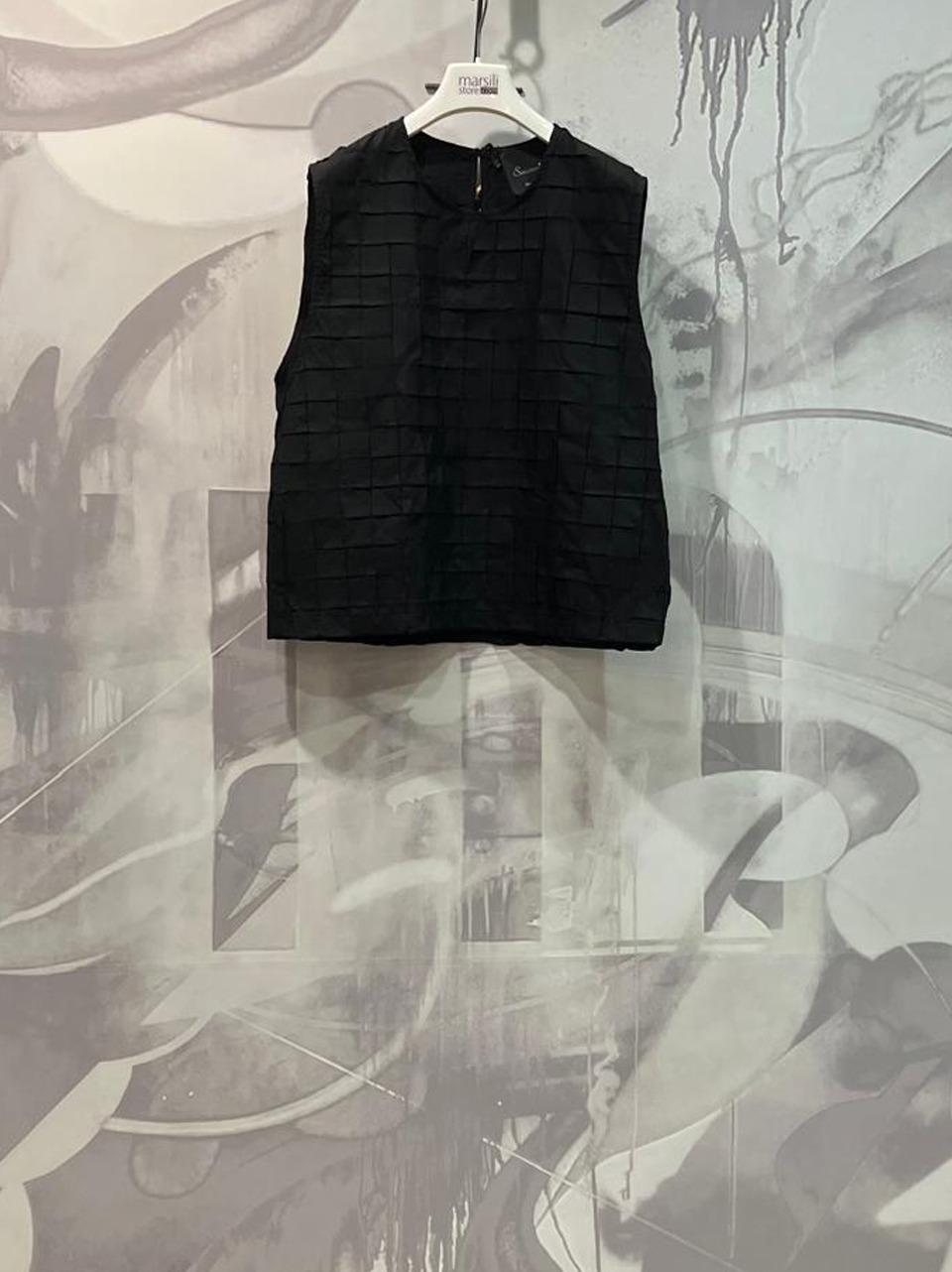 top goffrato BLUSA S37M0285 N Souvenir