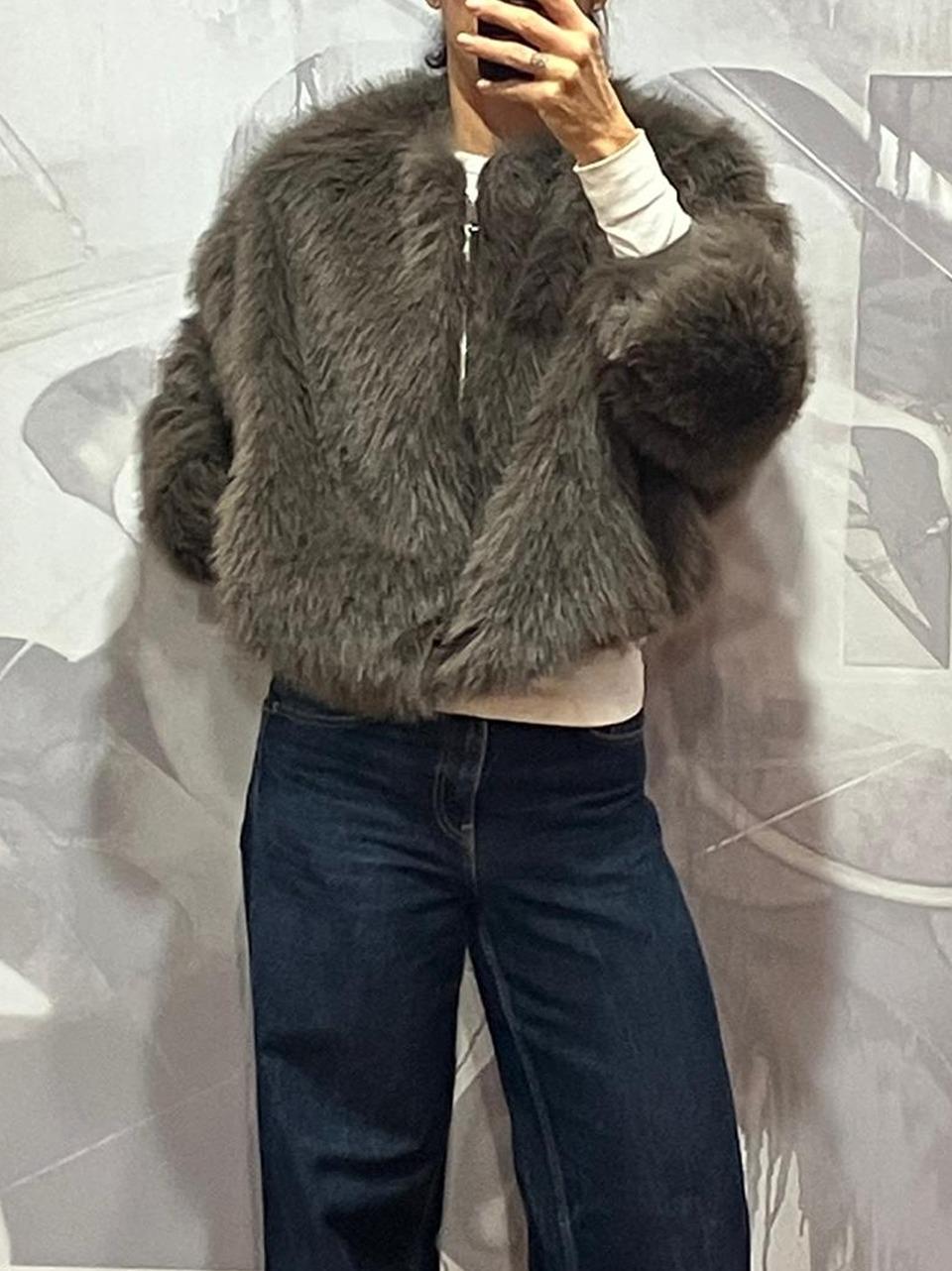 ecopelliccia bomber LE001 F KAOS