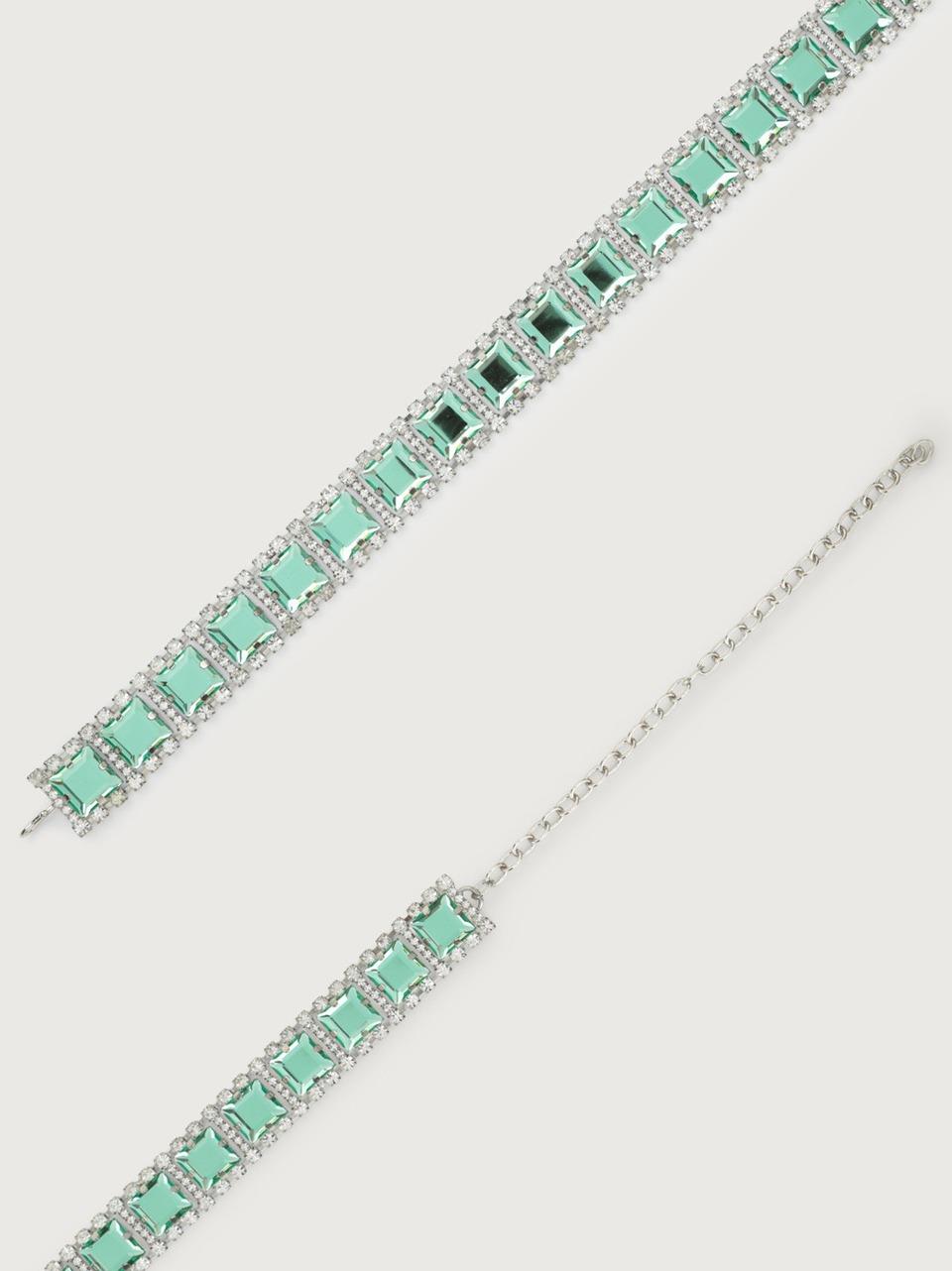 cintura crystal D10267 MENTA ORCIANI