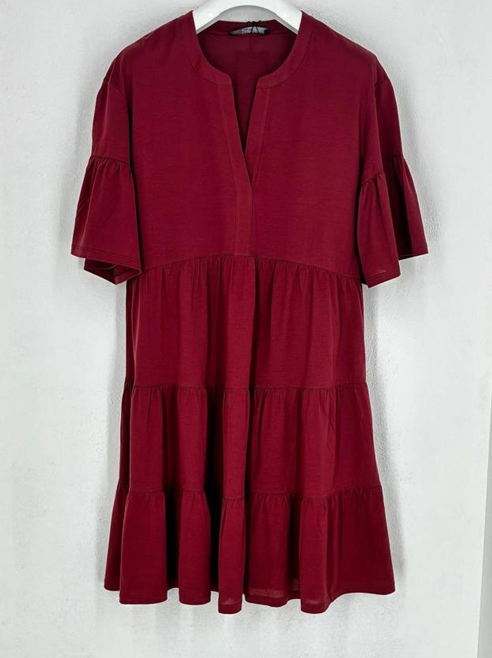 abito in jersey con balze SAGGINA CI WEEKEND by Max Mara