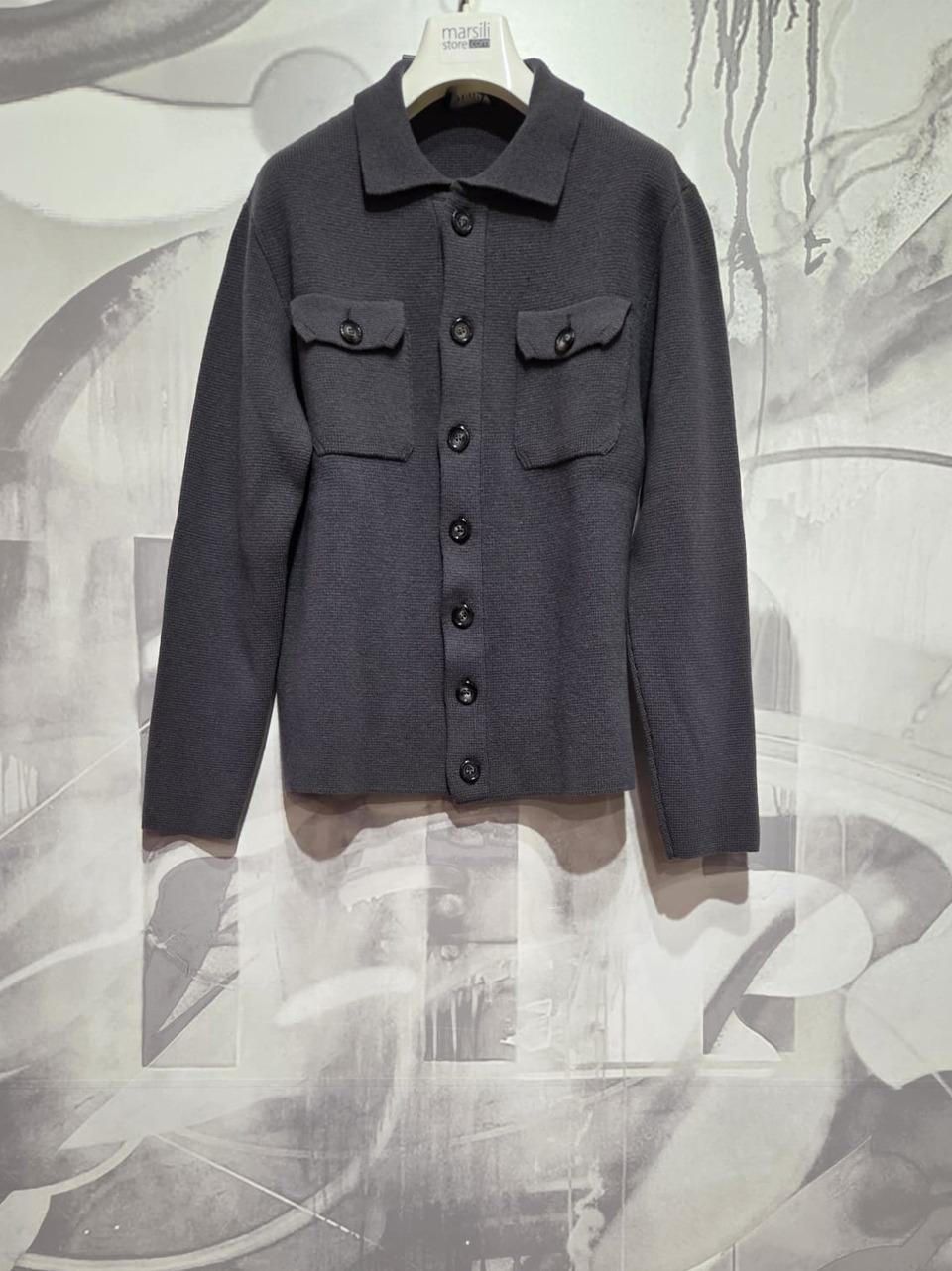 maglia giacca doppia tasca 2619 019 P PrIVATI