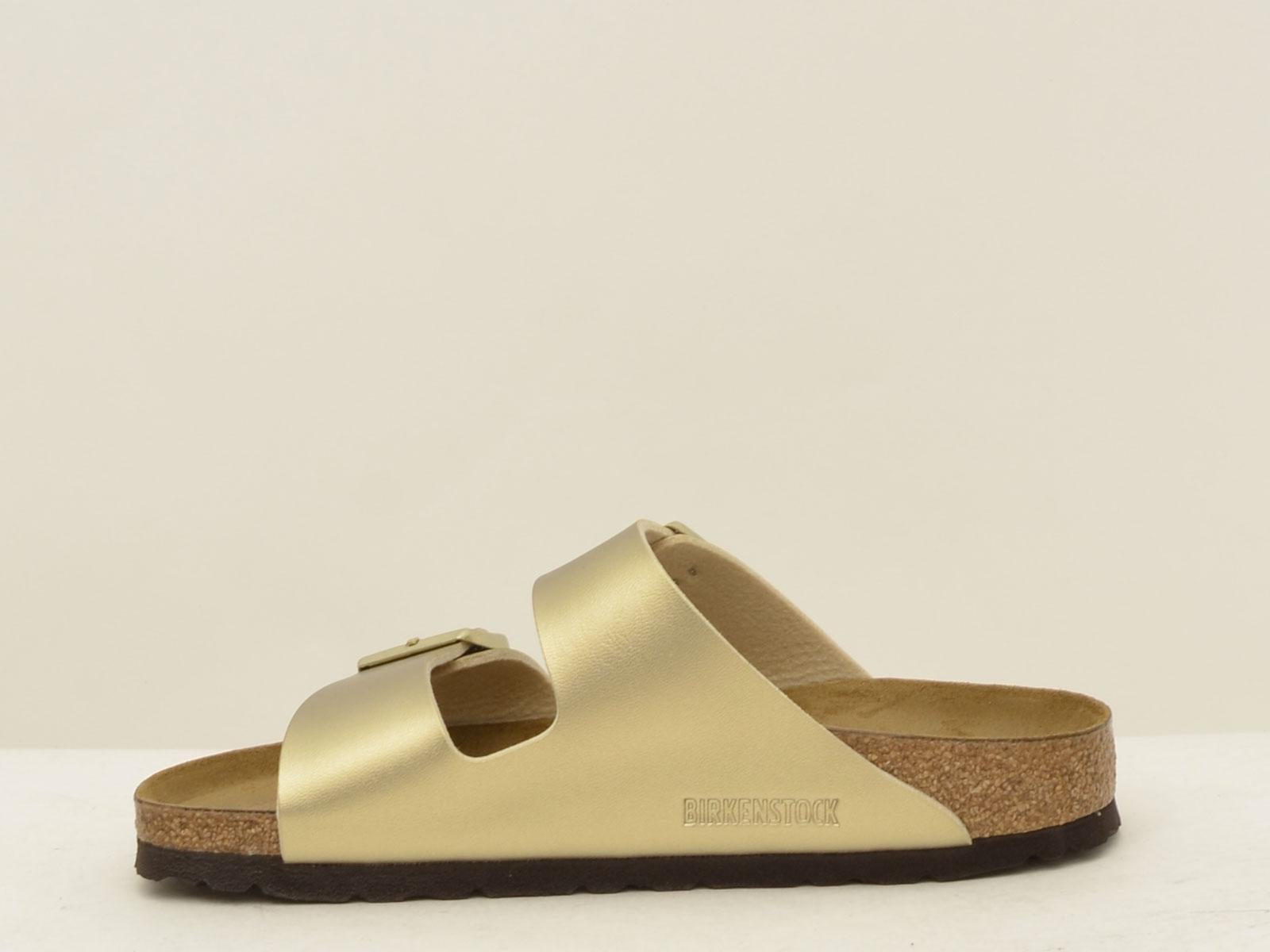 sabot arizona ARIZONA1016111 GOLD BIRKENSTOCK