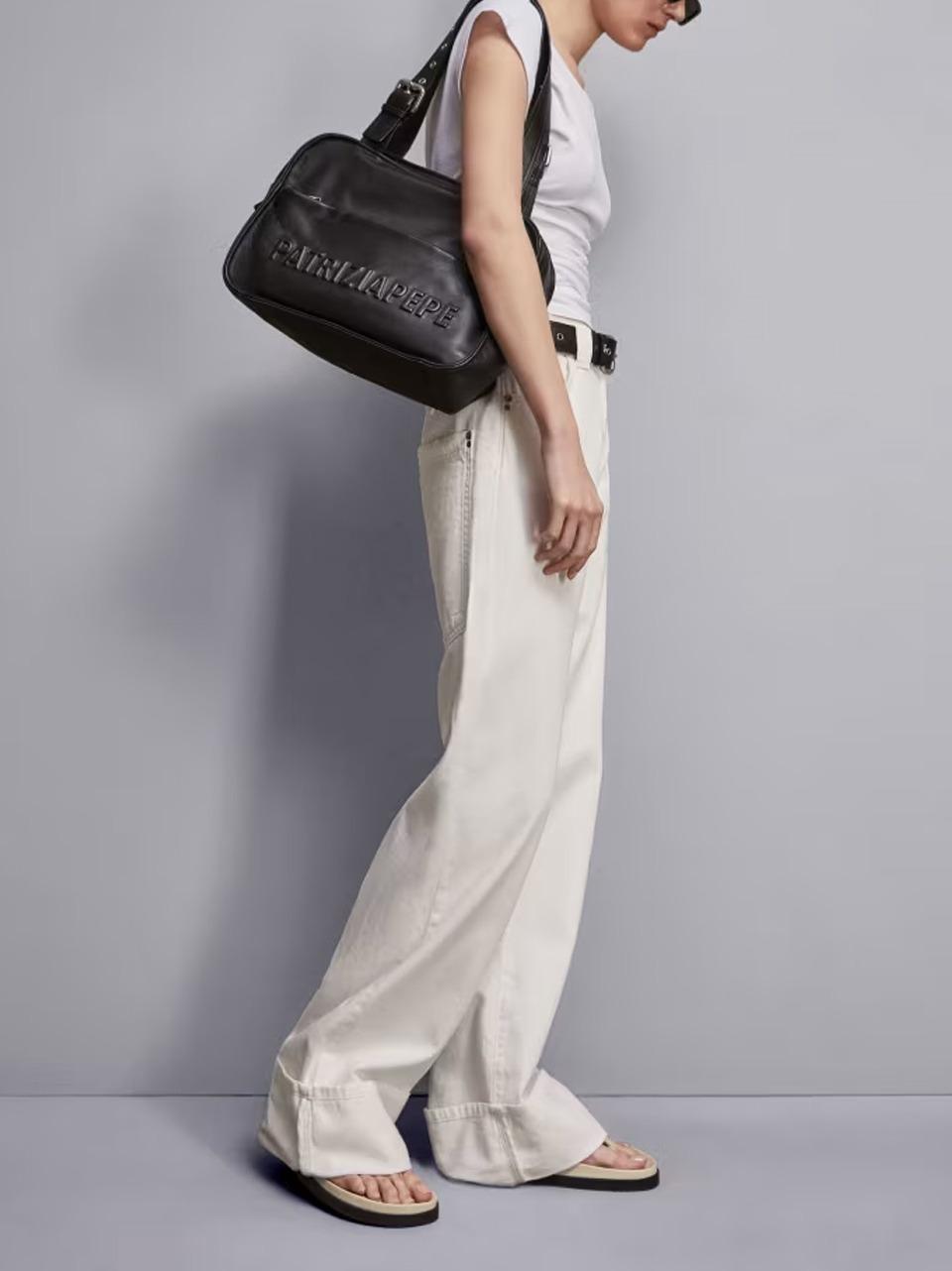 borsa pelle 2B0125 N Patrizia pepe