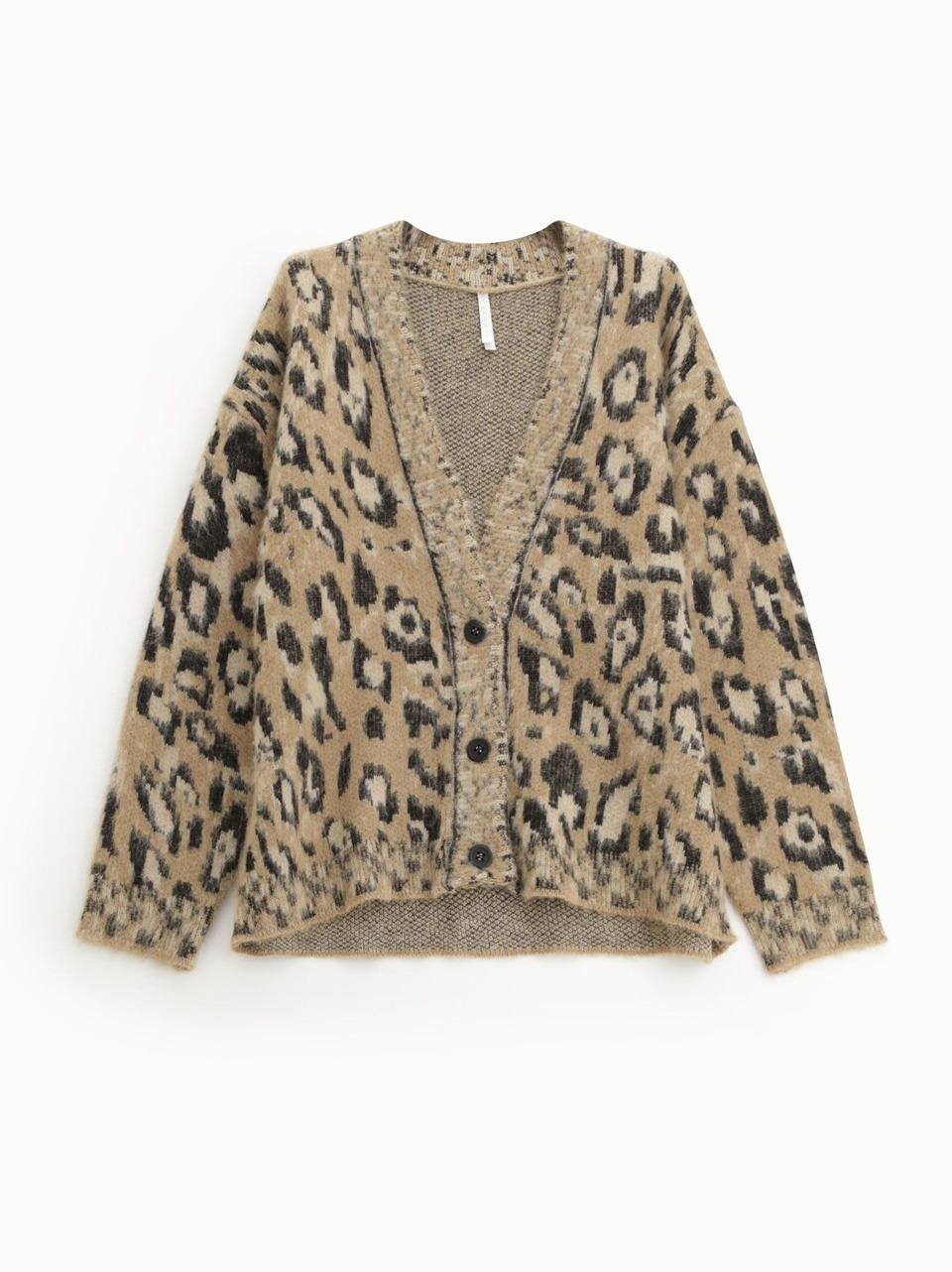 cardigan animalier M88051998 SELECTED