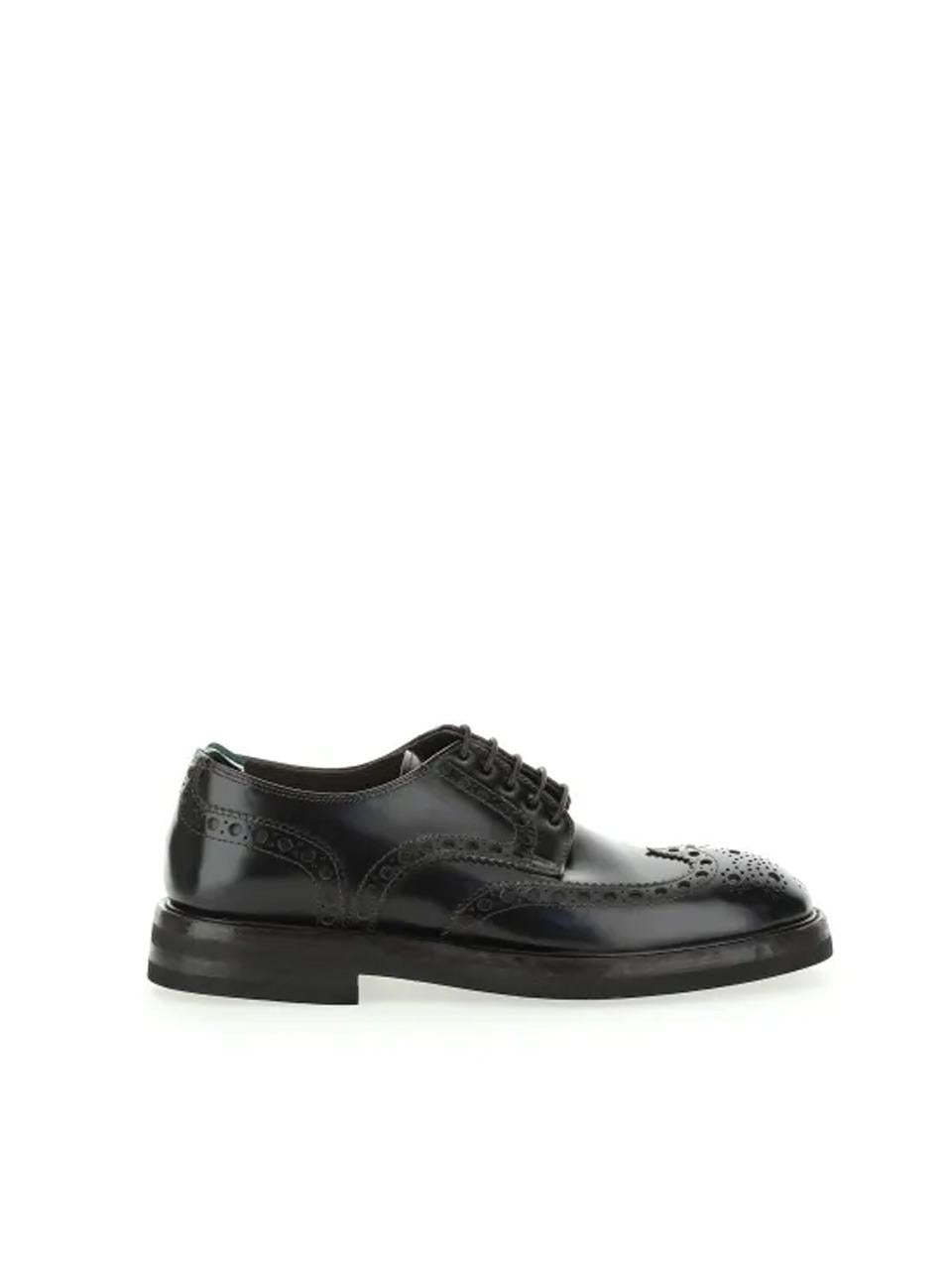 derby brogue 6013 NERO GREEN GEORGE