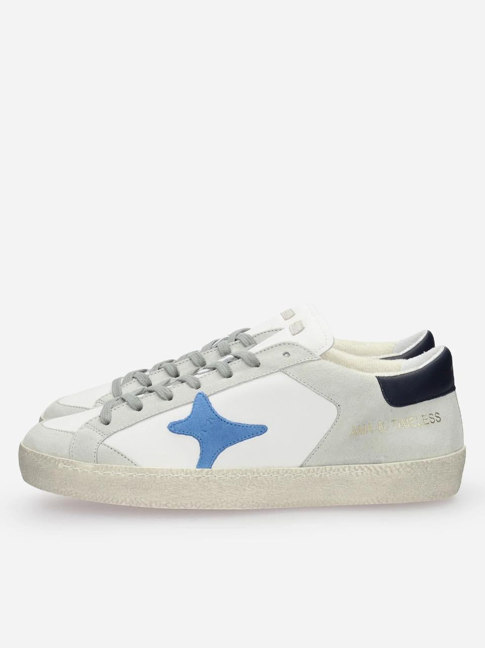 sneakers timless 4614 BIANCO CEL AMA brand