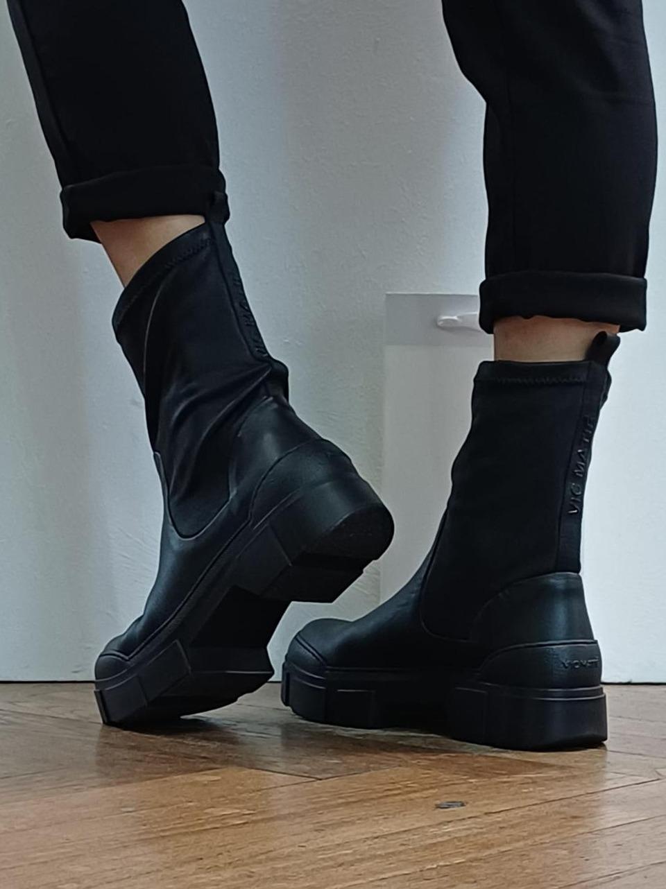 stivaletto strech 4012 NERO VIC MATIE'