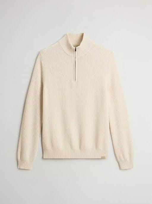 maglia mezza zip CFWOKN2024MRUF5032 L WOOLRICH