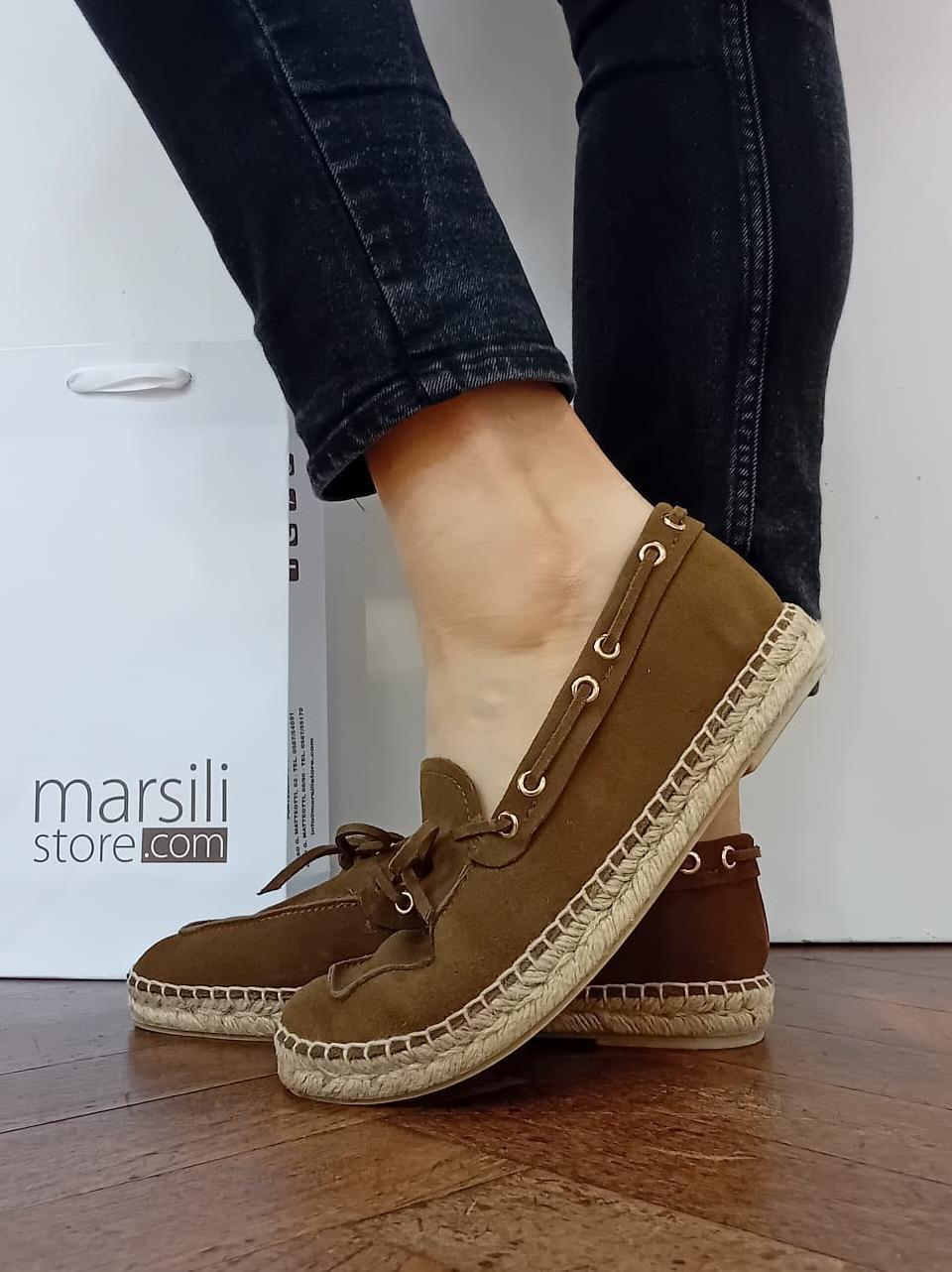 mocassino ISIS BROWN PALOMITAS by paloma barcelo