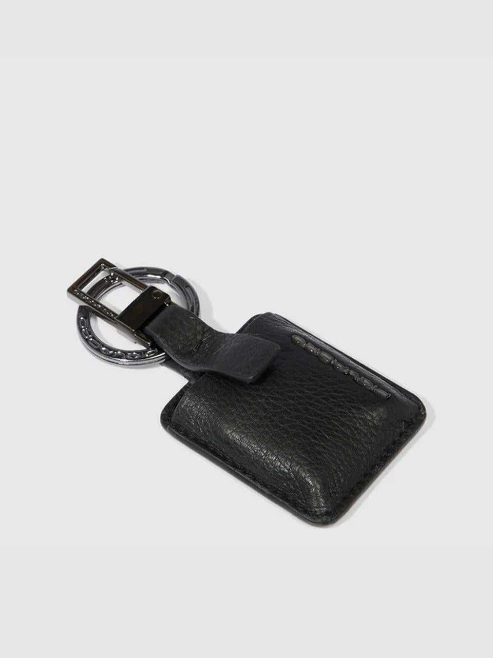 portachiavi con conneq AC3954MOS NERO PIQUADRO