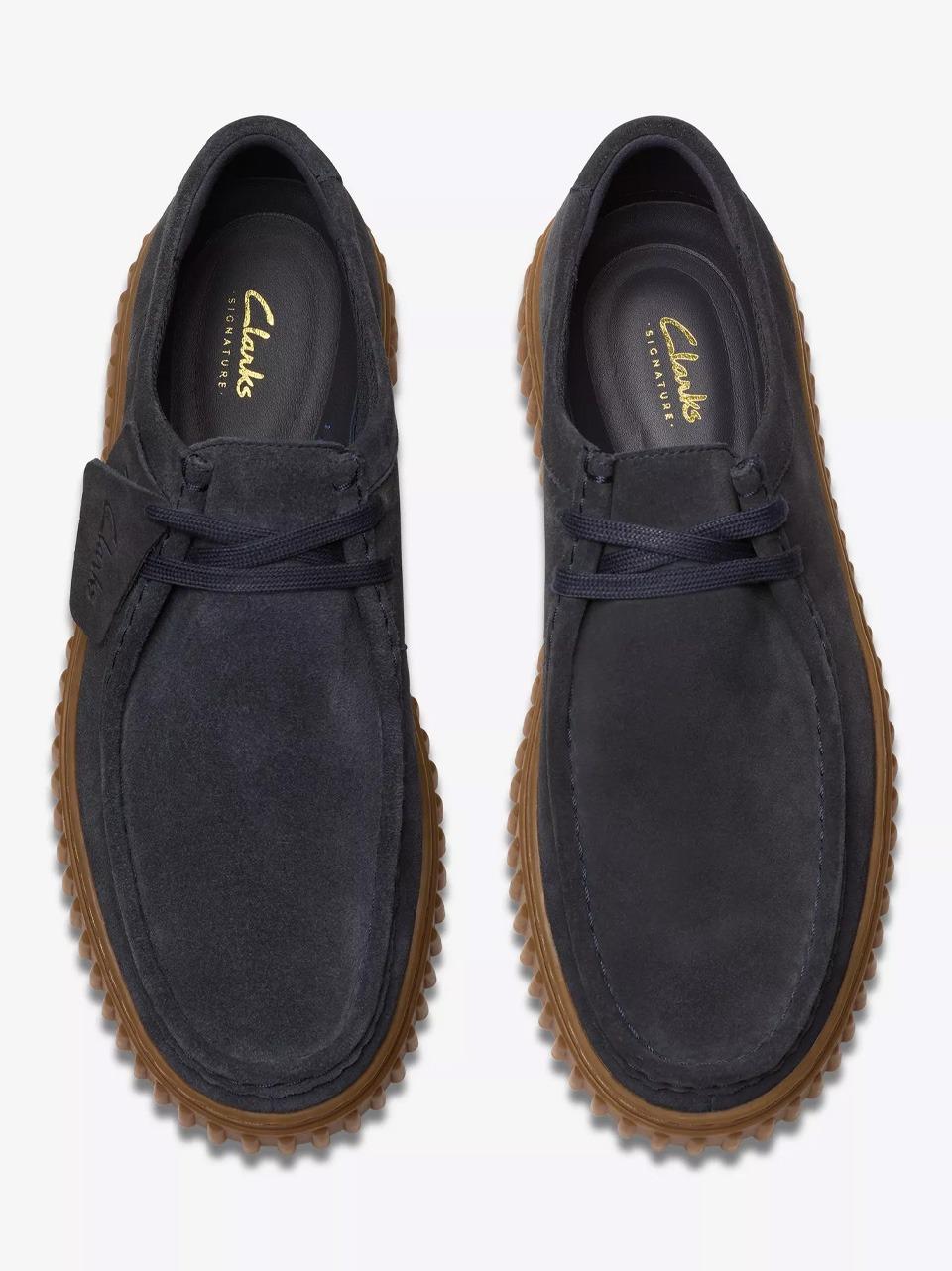 derby THORILL LOW BLU Clarks