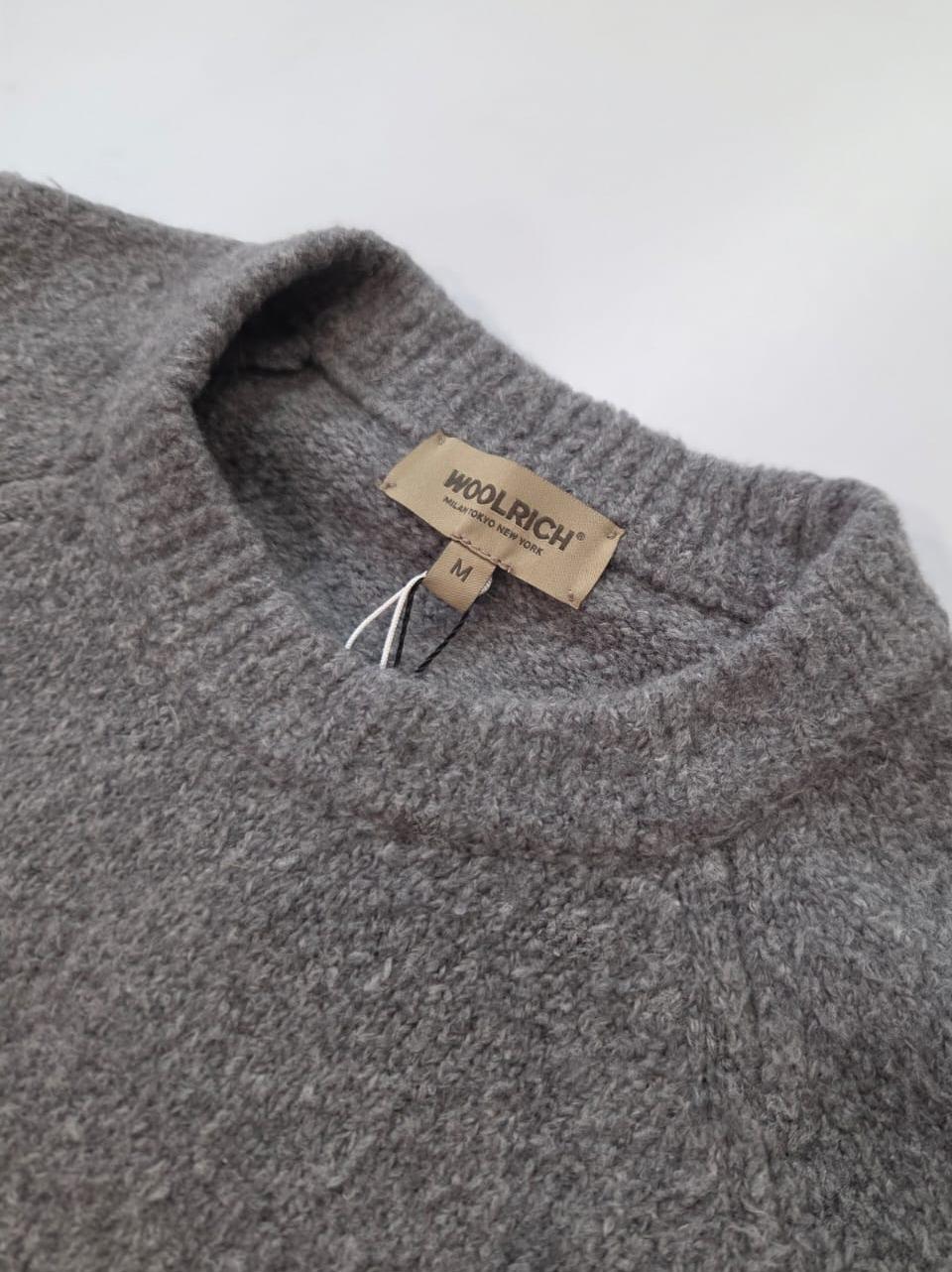 maglia stretch knit CFWOKN2034MRUF5048 GR WOOLRICH
