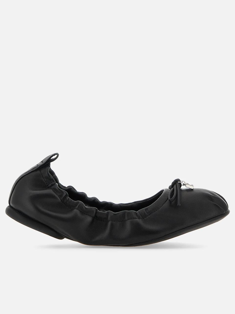 ballerina con fiocchetto HXW6840FP80QZBB9B999 NERO HOGAN
