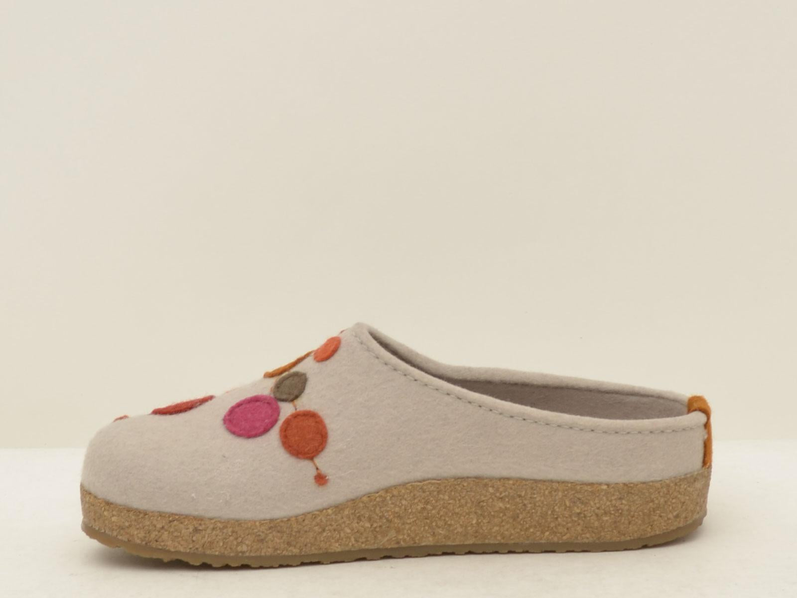 sabot faible con cerchi 731086 49BEIGE HAFLINGER