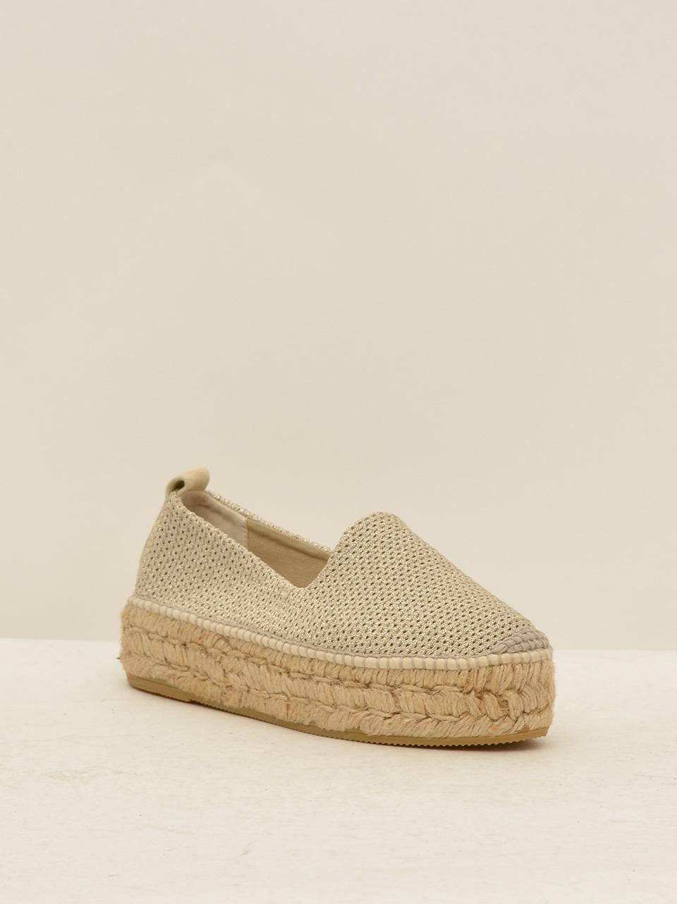 pantofola DOPOKNIT ORO ESPADRILLAS
