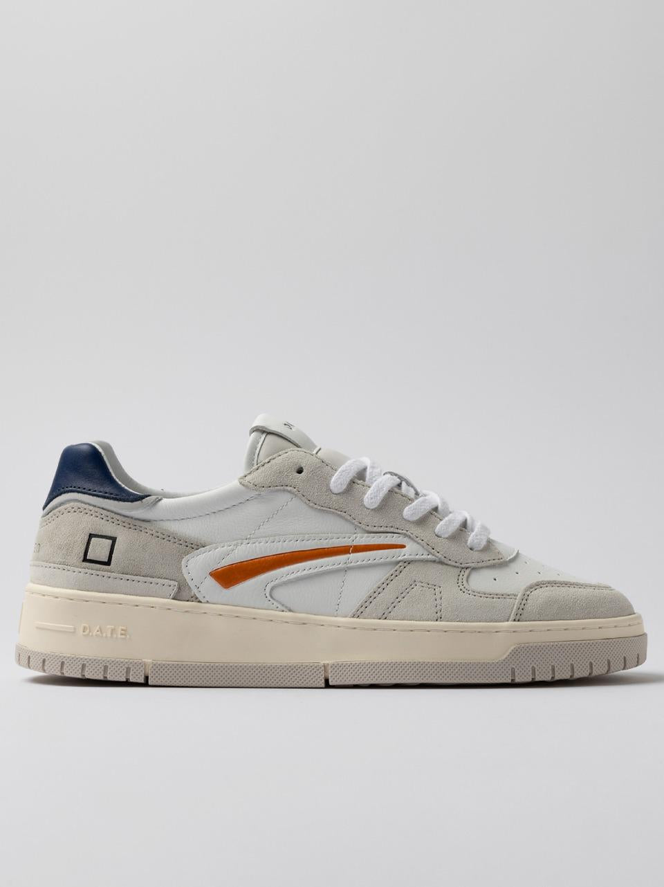 sneakers torneo TO-PSF-WL WHITE BLU D.A.T.E