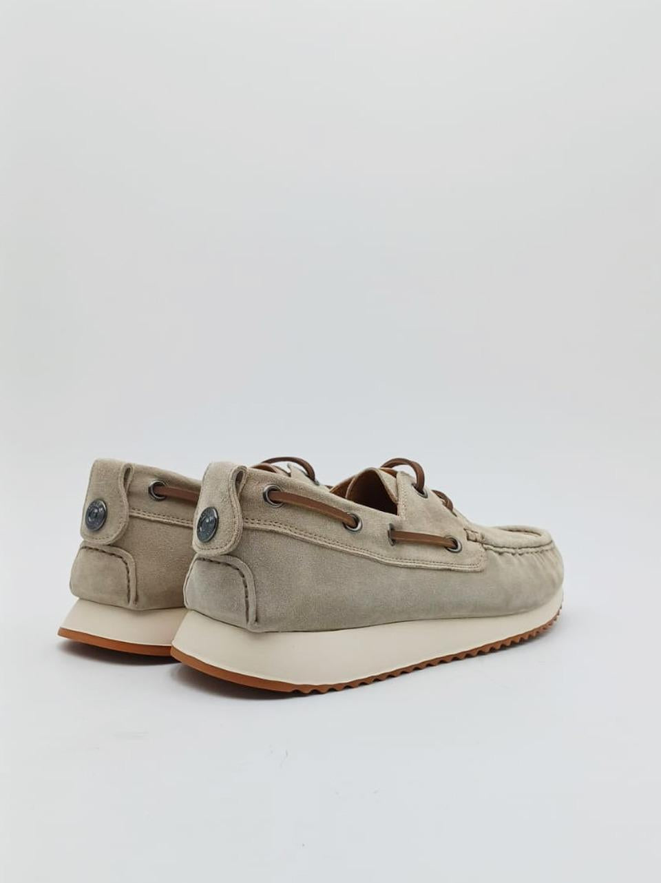 mocassino \barca hull HULL 0D09-2019937 SAND VOILE BLANCHE