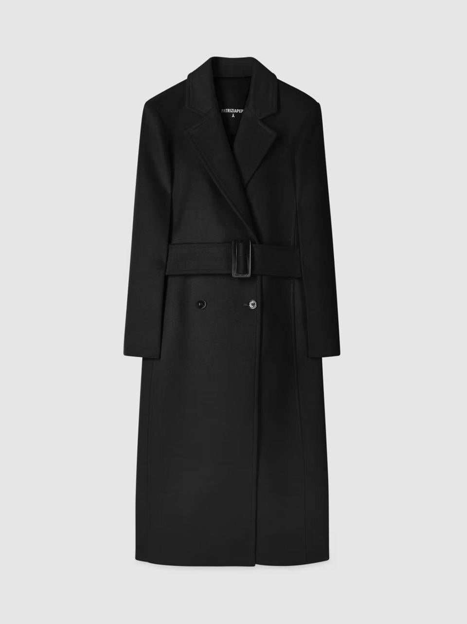 cappotto con fusciacca 2O0195 N Patrizia pepe