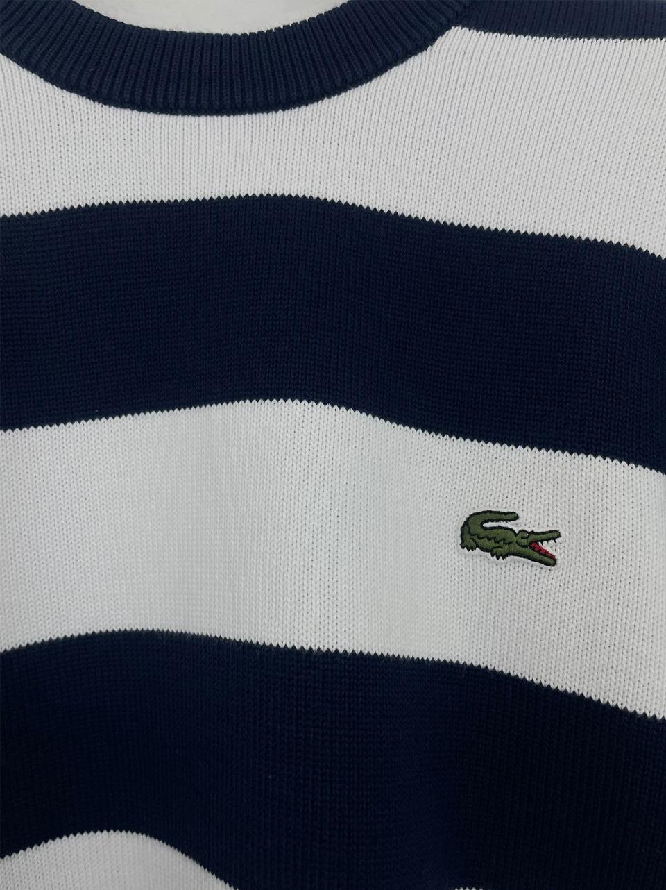 girocollo a righe AH0608 B LACOSTE
